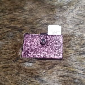 Coach card wallet